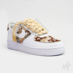 Vintage Carpet Thicc Laces - Air Force 1 Custom