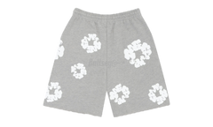 Denim Tears The Cotton Wreath Grey Sweat Shorts