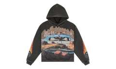 Godspeed On the Run II Washed Black Hoodie