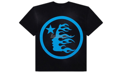 Hellstar Classic T-Shirt (Regular Logo) Black/Blue