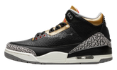 Jordan 3 Retro Black Cement Gold (Women's)