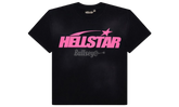Hellstar Classic T-Shirt (Regular Logo) Black/Pink