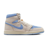 Jordan 1 Retro High OG Pale Ivory Psychic Blue (W)