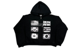 Floor 914 Flag Black Hoodie