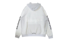 Chrome Hearts White Vertical Letter Hoodie