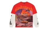 Godspeed Los Scandalous Red Layered Longsleeve T-Shirt
