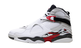 Jordan 8 Retro White True Red (2025)