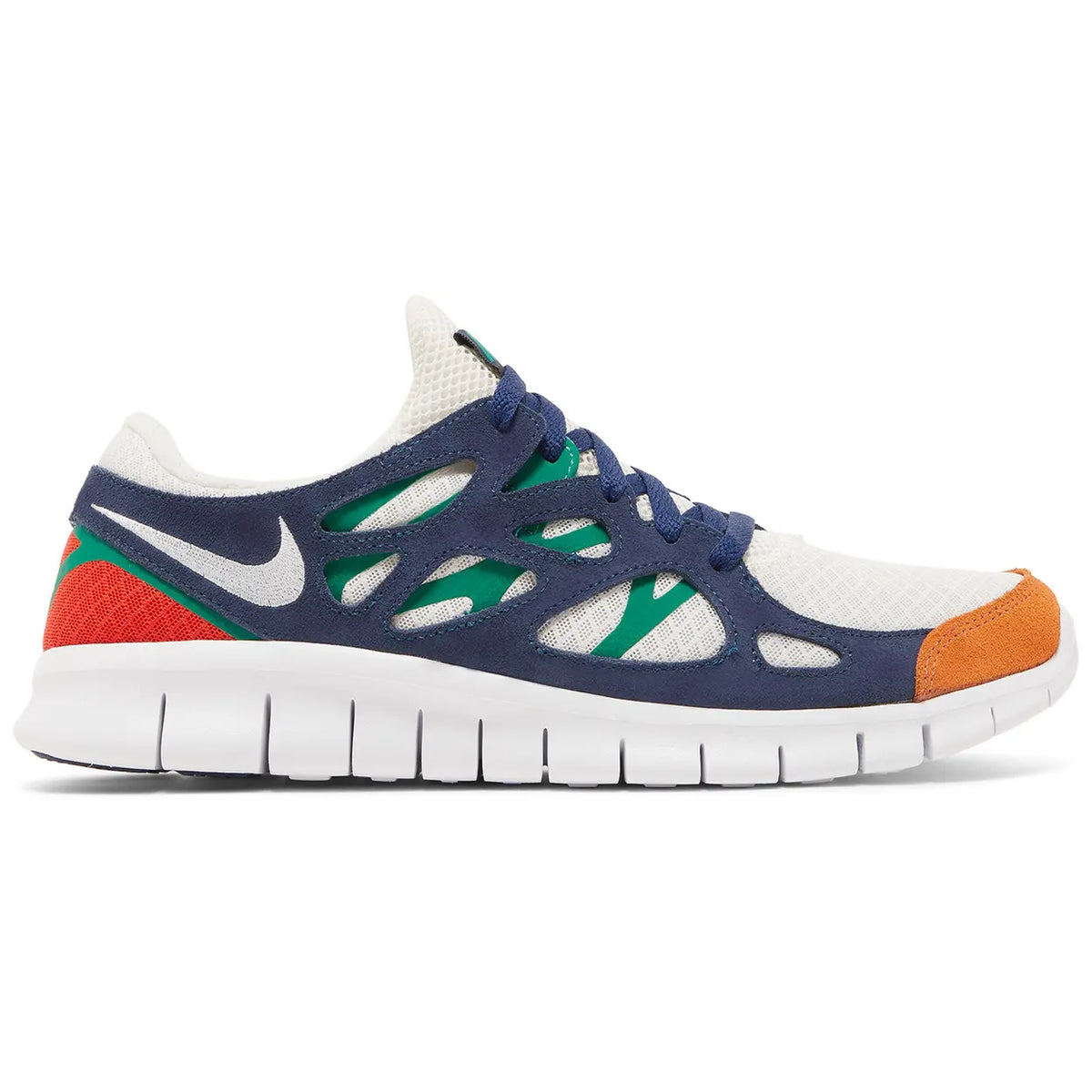 Nike Free Run 2 White Multi-Color