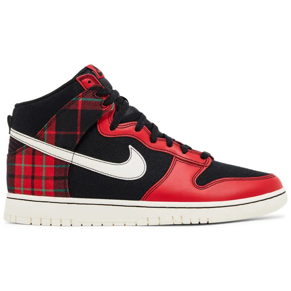 Nike Dunk High Red Plaid