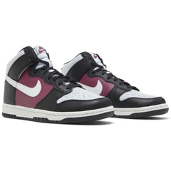 Nike Dunk High Black Rosewood Pure Platinum (W)