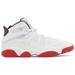 Jordan 6 Rings White University Red Black