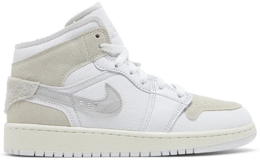 Nike Air Jordan 1 Mid Craft Tech Grey (GS)