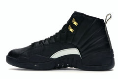 Air Jordan 12 Retro The Master Black Rattan White Metallic Gold 130690-013