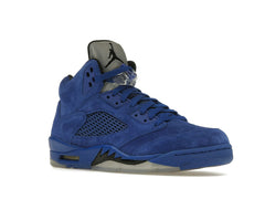 Jordan 5 Retro Blue Suede Sneakers