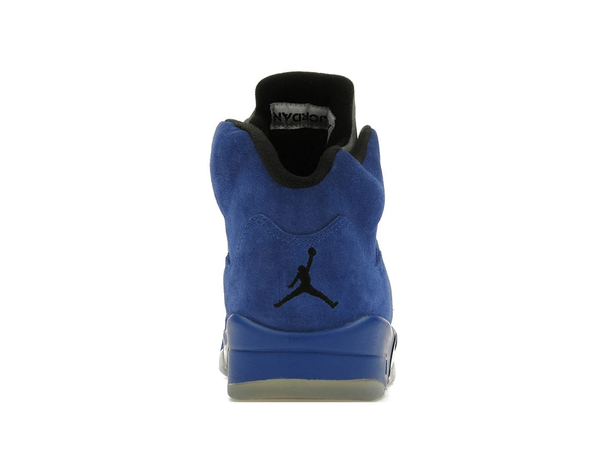 Jordan 5 Retro Blue Suede Sneakers