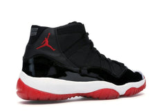 Air Jordan 11 Retro Playoffs 2001 Black Red White 136046-061