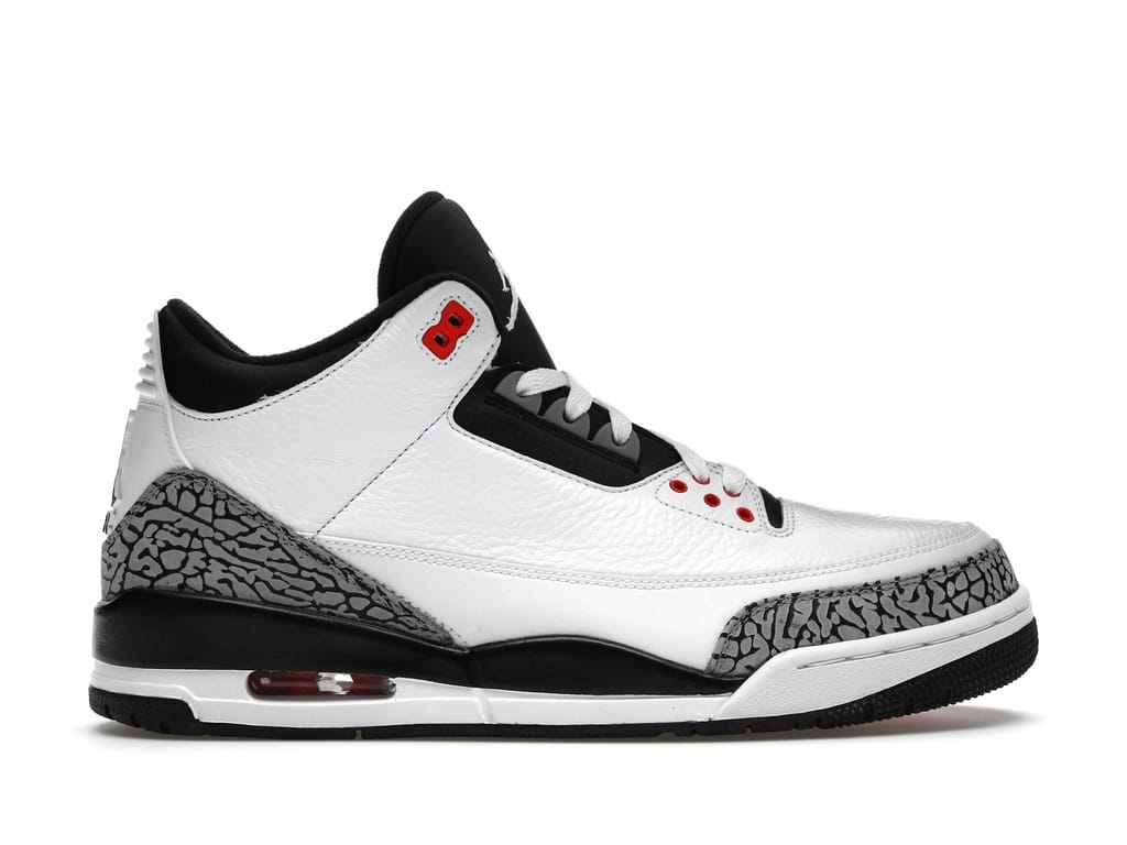 Air Jordan 3 Retro Infrared 23 (136064-123) White/Cement Grey/Infrared 23