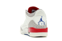 Air Jordan 3 Retro International Flight Sail/Sport Royal/Light Bone/Fire Red
