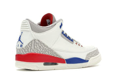 Air Jordan 3 Retro International Flight Sail/Sport Royal/Light Bone/Fire Red