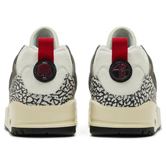 Jordan Spizike Low Sail Anthracite Coconut Milk Varsity Red