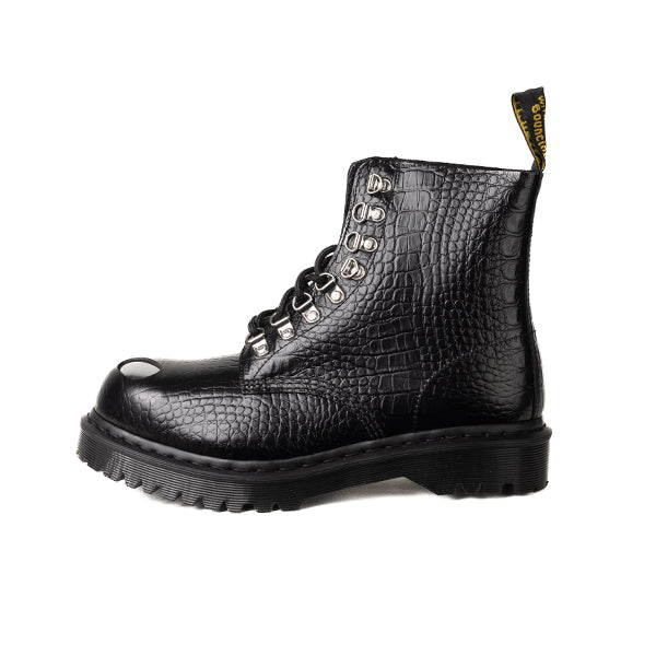 DR.MARTENS 1460 PASCAL STEEL TOE - ANALINE CROC EMBOSS