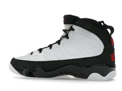 Jordan 9 Retro White Black Red 2010 Sneakers 302370-102