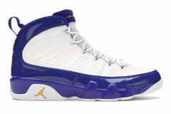 Air Jordan 9 Retro Kobe Bryant PE White Concord Tour Yellow 302370-121