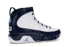 Jordan 9 Retro Pearl Blue (302370-145) White/University Blue-Midnight Navy