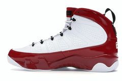 Air Jordan 9 Retro White Gym Red 302370-160 Sneakers