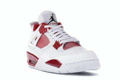 Air Jordan 4 Retro Alternate 89 White Black Gym Red 308497-106