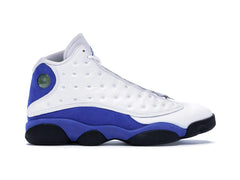 Jordan 13 Retro White Hyper Royal Black Sneakers
