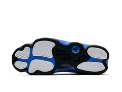 Jordan 13 Retro White Hyper Royal Black Sneakers