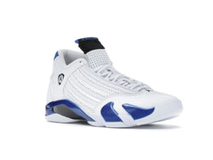 Jordan 14 Retro White Hyper Royal Sneakers