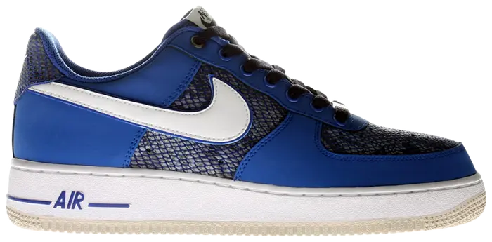 Nike Air Force 1 Snake Skin Blue