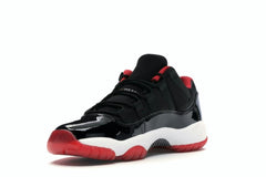 Air Jordan 11 Retro Low Bred (GS) Black Red White 528896-012 Sneakers