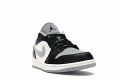 Air Jordan 1 Low Shadow 553558-039 Black Light Smoke Grey White Sneakers