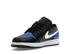 Jordan 1 Low Black Royal Toe Sneakers 553558-042