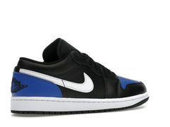 Jordan 1 Low Black Royal Toe Sneakers 553558-042