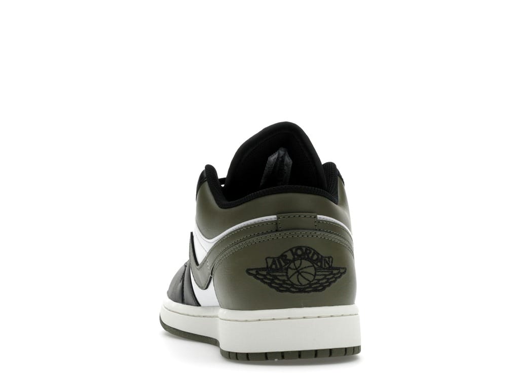 Jordan 1 Low Black Toe Medium Olive 553558-092