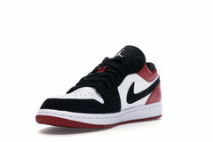 Jordan 1 Low Black Toe (2019) – White/Black-Gym Red – 553558-116