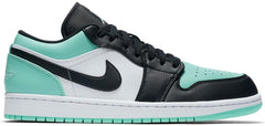 Jordan 1 Low Emerald Toe White/Emerald Rise-Black 553558-117