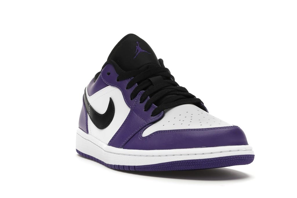 Air Jordan 1 Low Court Purple White 553558-500