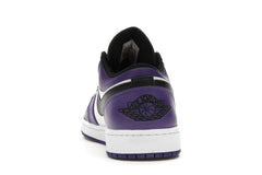 Air Jordan 1 Low Court Purple White 553558-500