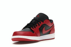 Jordan 1 Low Reverse Bred Sneakers – 553558-606 – Gym Red/Black/White