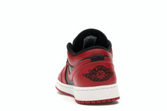 Jordan 1 Low Reverse Bred Sneakers – 553558-606 – Gym Red/Black/White