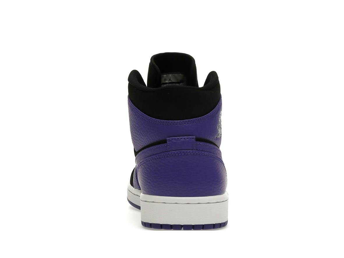 Jordan 1 Mid Black Dark Concord: Stylish Retro Sneaker