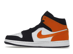 Air Jordan 1 Mid Shattered Backboard 554724-058 Black White Starfish