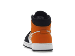 Air Jordan 1 Mid Shattered Backboard 554724-058 Black White Starfish