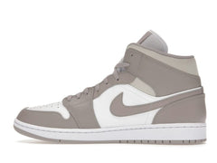 Jordan 1 Mid Linen White/Linen-Linen 554724-082 Sneakers