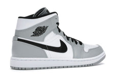 Air Jordan 1 Mid Light Smoke Grey (554724-092) Sneakers